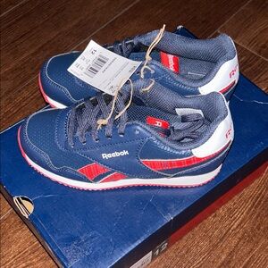 Reebok boys  Blue and Red Sneakers